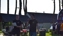 während der Talkrunde