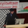 der Moderator Eckardt