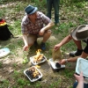 Grillen im Wald